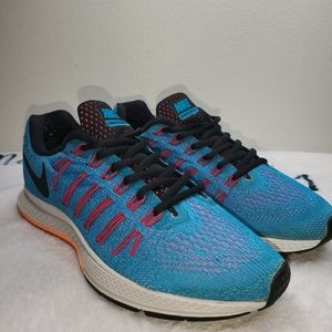 Nike Air Zoom Pegasus 32 Size 8 Blue Lagoon Sunset WMNs Running Shoes
